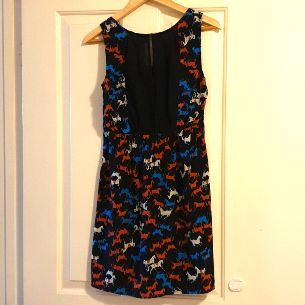 Sunny Girl Horses Dress - size 8 AU - Picture 4 of 5